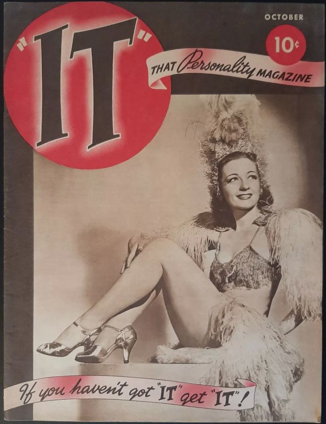 IT (40s) magazine side cover Issue 1  Vol 1 No 1 1 October 1940