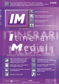 ITINERARI MEDIALI magazine side cover Issue 3  2008