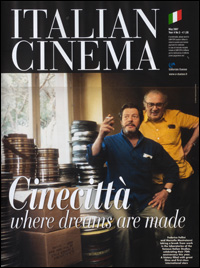 ITALIAN CINEMA magazine side cover Issue 2  2004