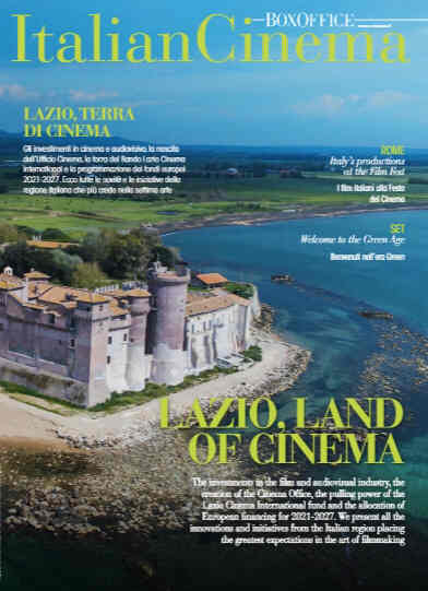 ITALIAN CINEMA magazine side cover Issue 4   2021