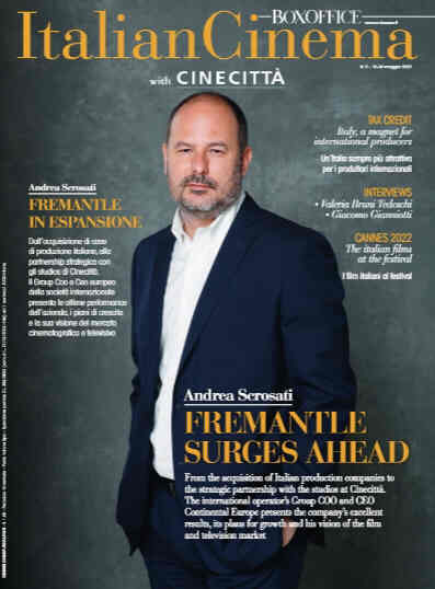 ITALIAN CINEMA magazine side cover Issue 2   2022