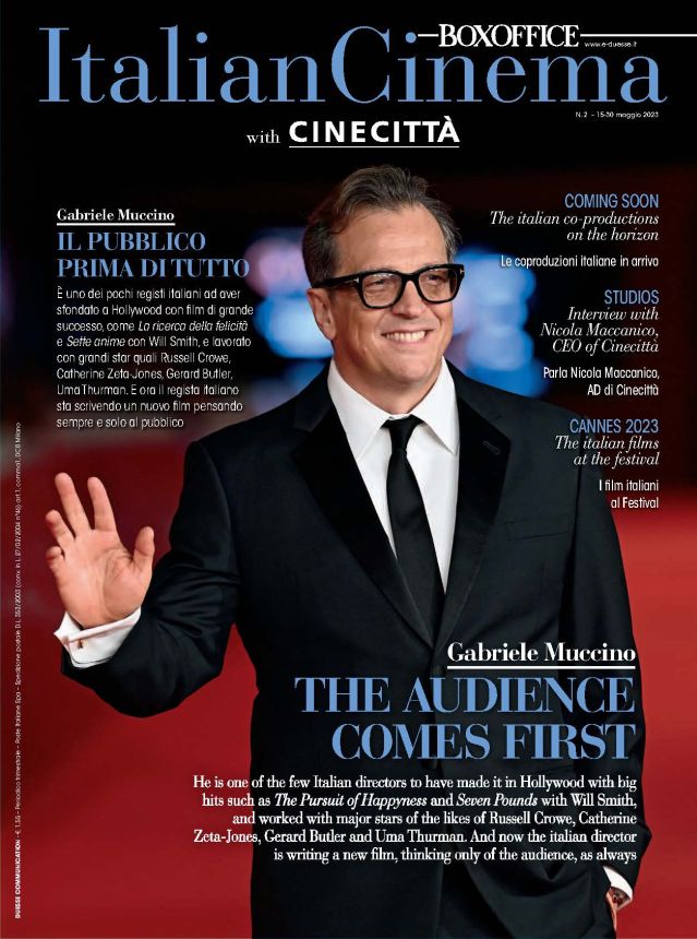 ITALIAN CINEMA magazine side cover Issue 2  May 2023