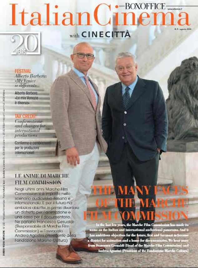 ITALIAN CINEMA magazine cover Issue 3   2024