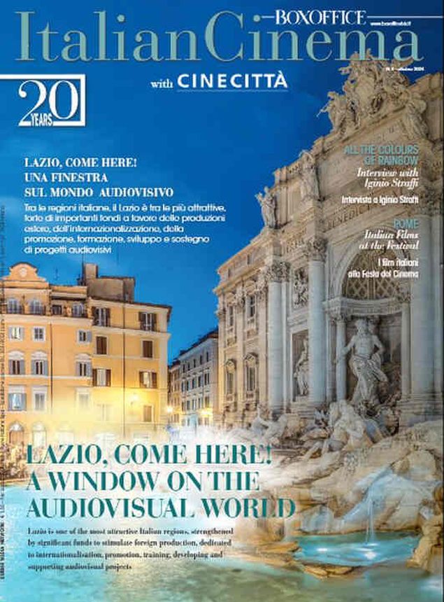 ITALIAN CINEMA magazine side cover Issue 4   2024