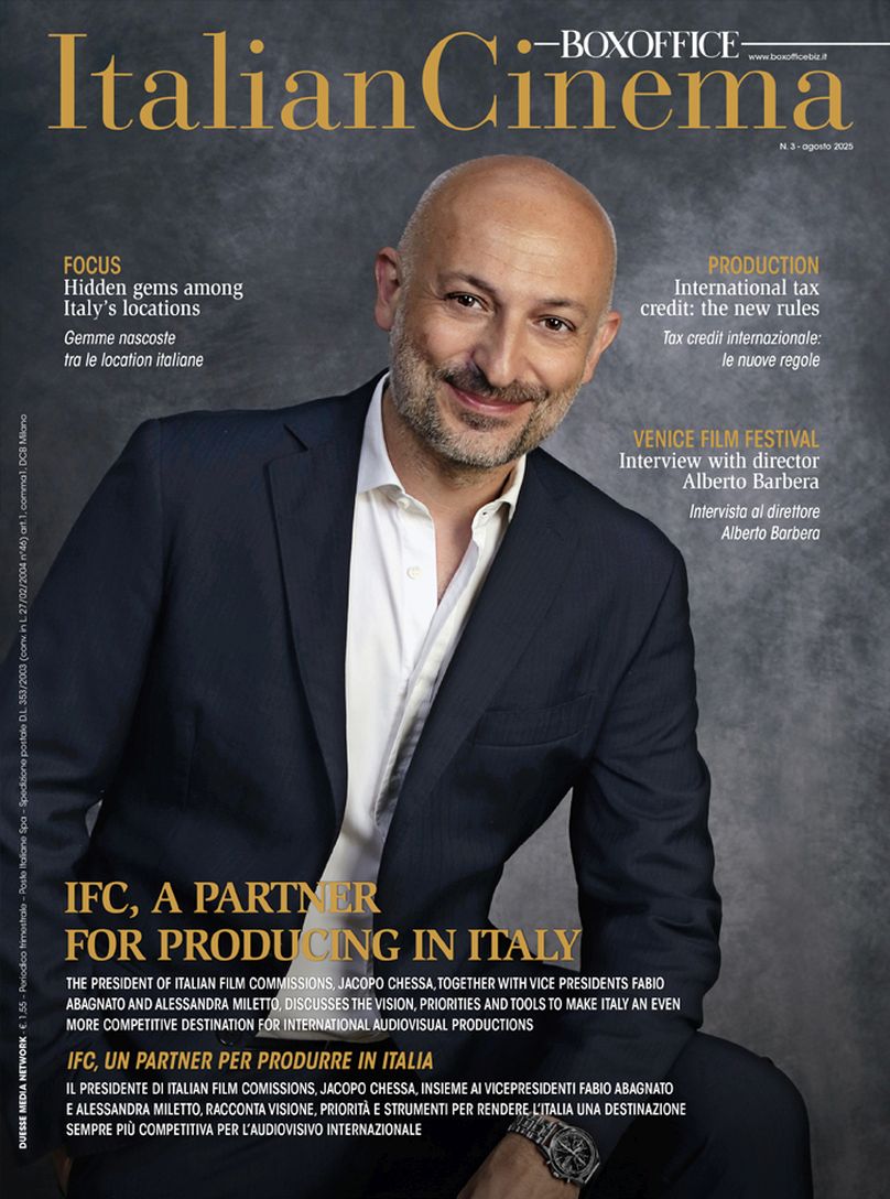ITALIAN CINEMA magazine cover Issue 3   2025