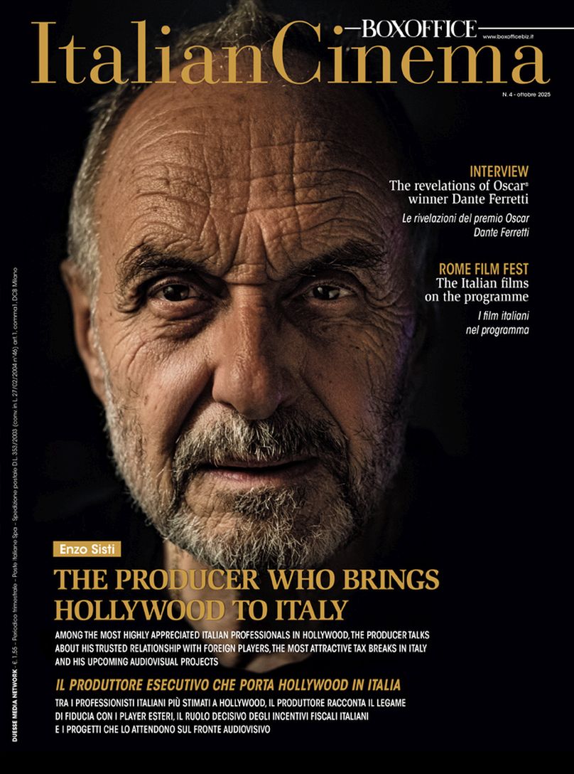 ITALIAN CINEMA magazine cover Issue 4   2025