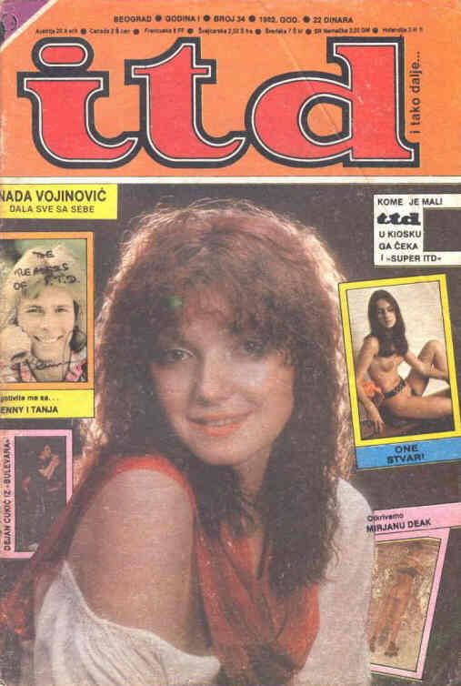 ITD magazine side cover Issue 34  1982