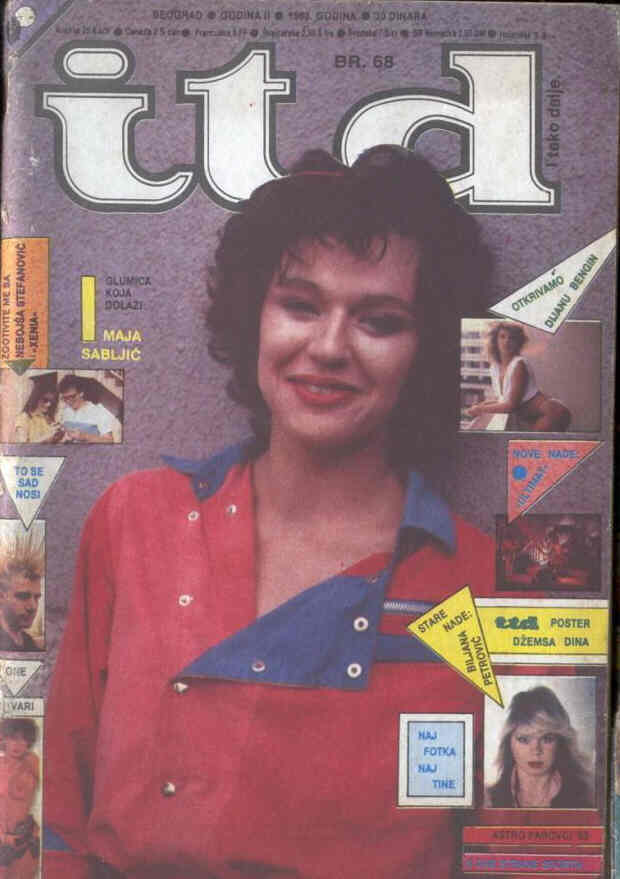 ITD magazine side cover Issue 68  1983