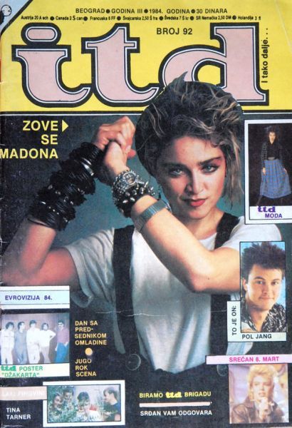 ITD magazine side cover Issue 92  March 1984