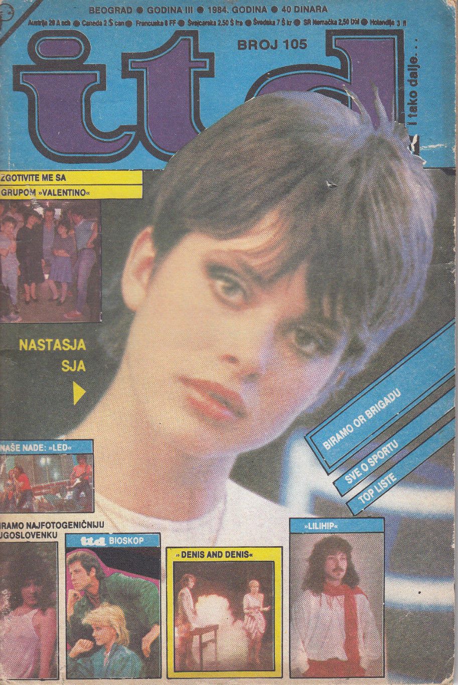 ITD magazine side cover Issue 105   1984