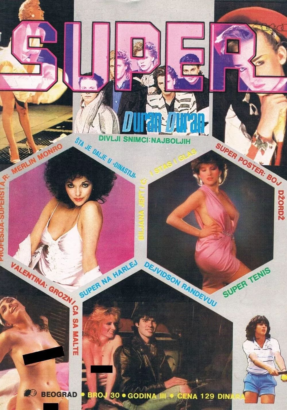 ITD magazine side cover Issue 30  January 1986