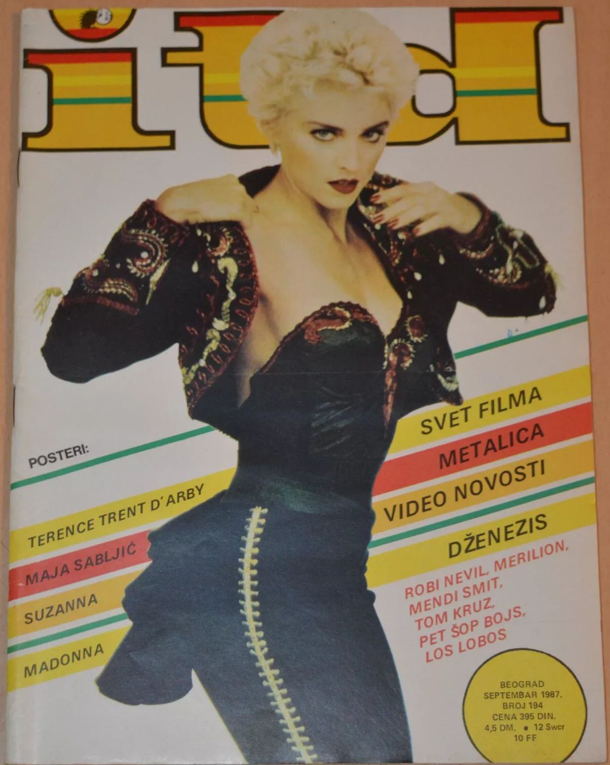 ITD magazine side cover Issue 194  September 1987