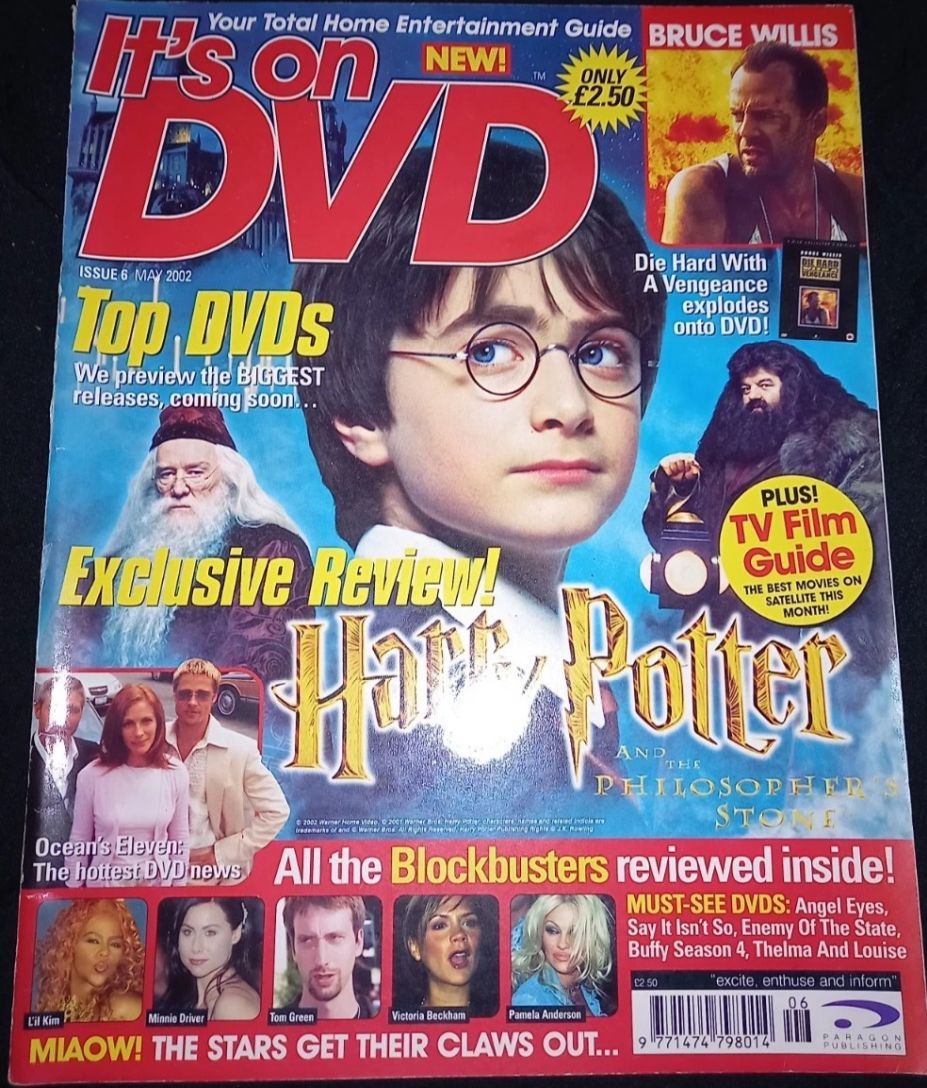 ITS ON DVD magazine side cover Issue 6  May 2002
