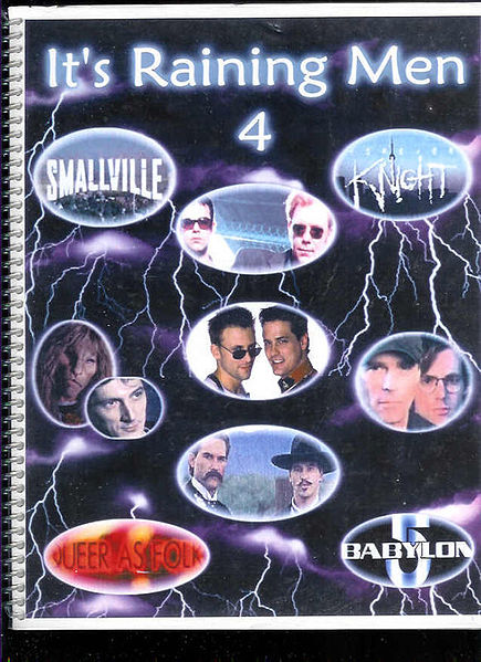 ITS RAINING MEN magazine side cover Issue 4  2003