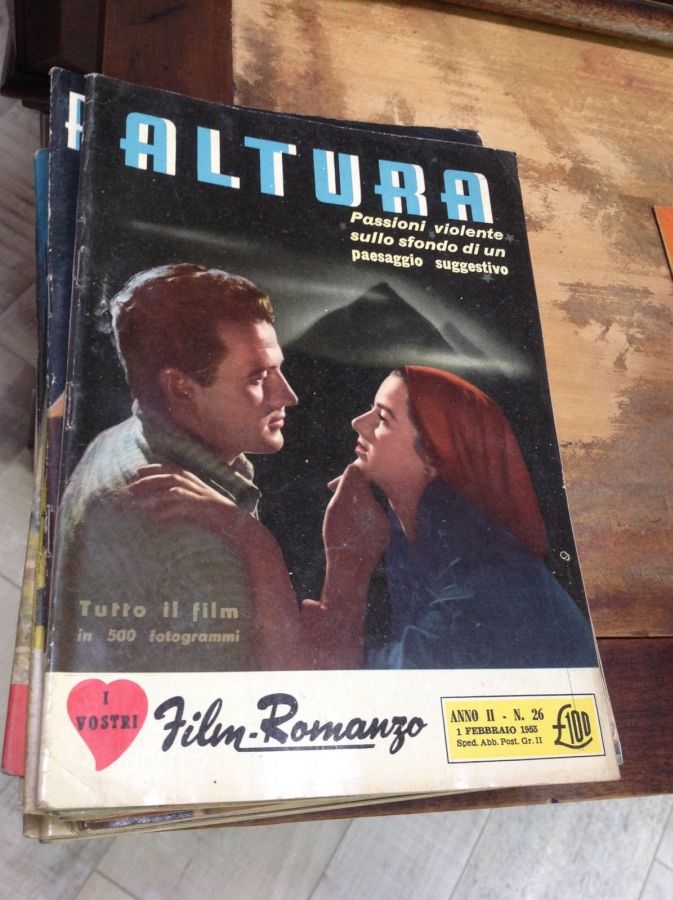 I VOSTRI FILM-ROMANZO magazine side cover Issue 26 1 February 1955