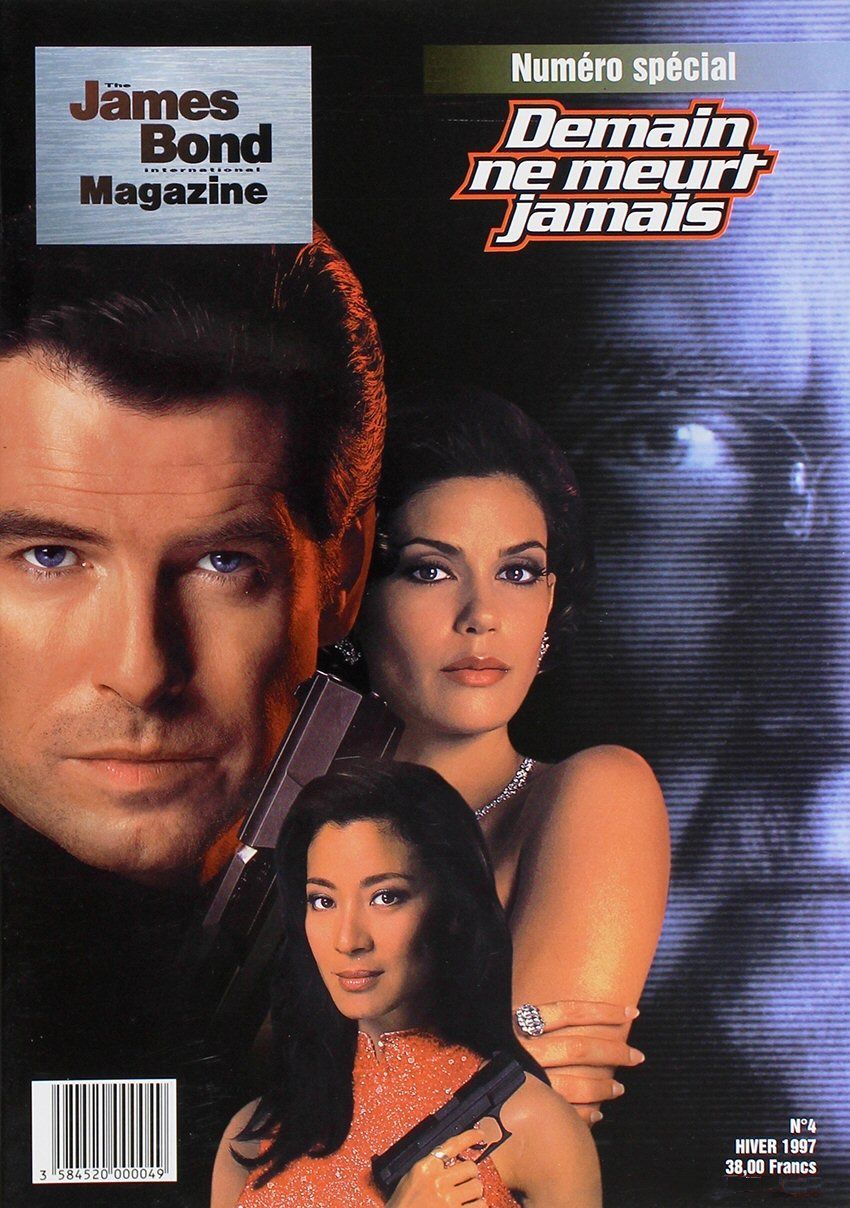 JAMES BOND magazine side cover Issue 4 Winter 1997