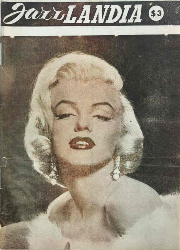 JAZZLANDIA magazine side cover Issue 32   1956