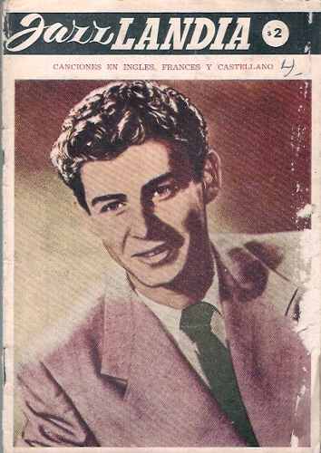 JAZZLANDIA magazine side cover Issue 4 March 1954