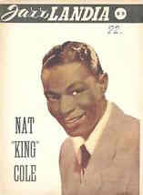JAZZLANDIA magazine side cover Issue 22 October 1955