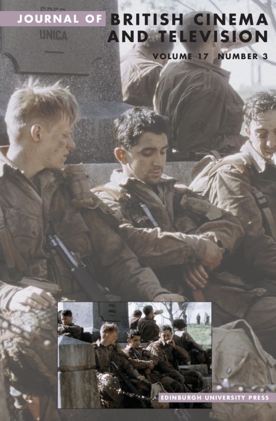 JOURNAL OF BRITISH CINEMA AND TELEVISION magazine side cover  July 2020