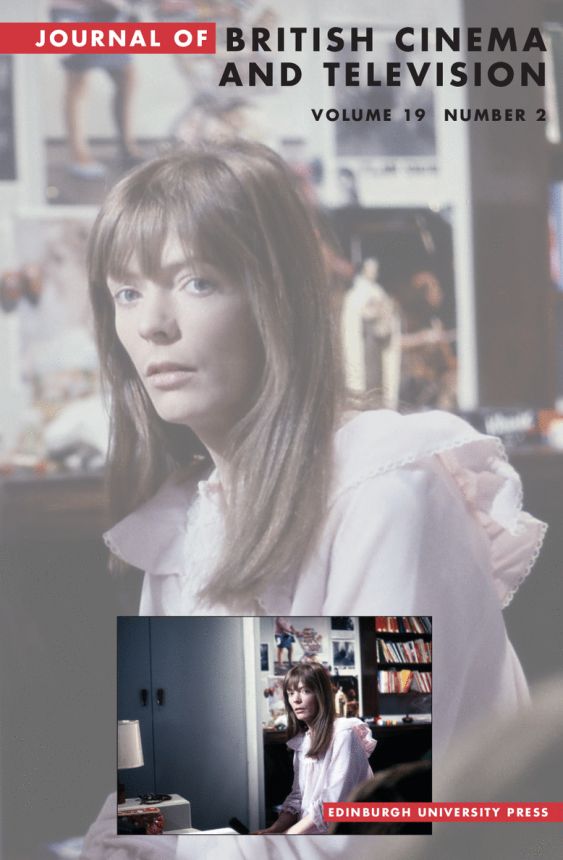 JOURNAL OF BRITISH CINEMA AND TELEVISION magazine side cover  April 2022