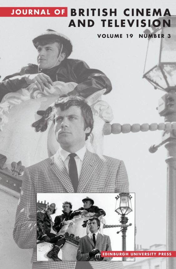 JOURNAL OF BRITISH CINEMA AND TELEVISION magazine side cover  July 2022