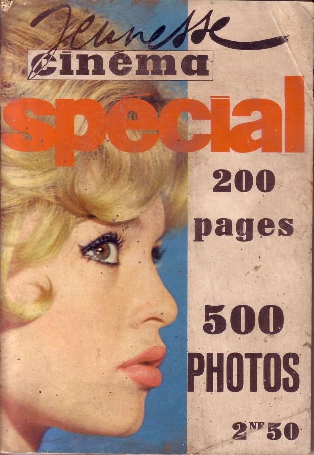 JEUNESSE CINEMA magazine side cover  Special issue  1963