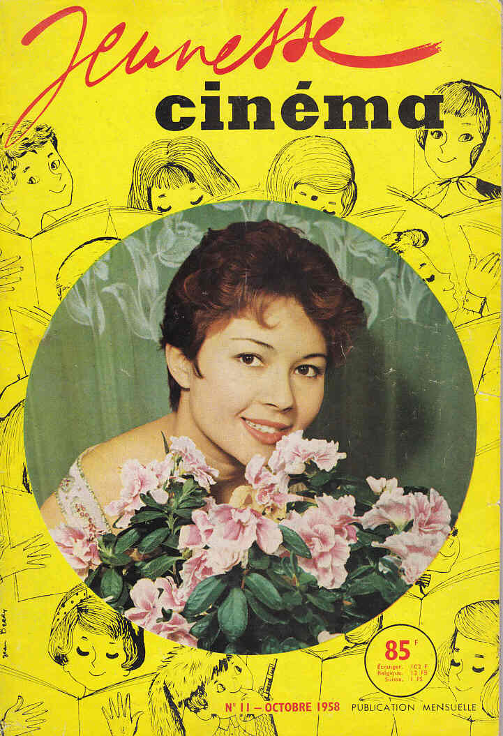 JEUNESSE CINEMA magazine side cover Issue 11 October 1958