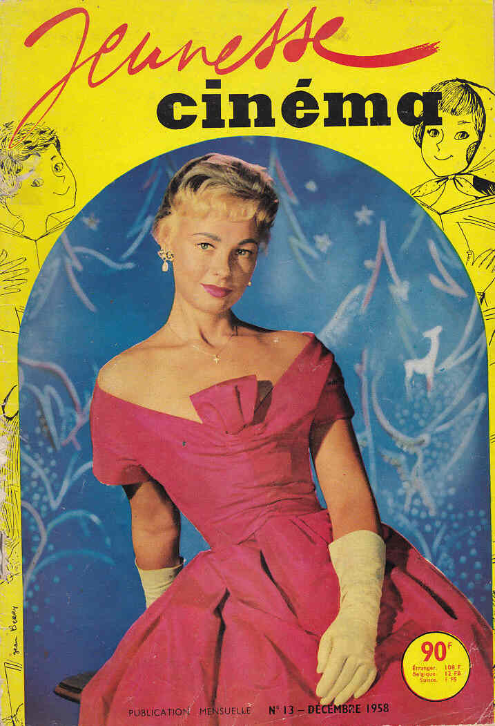 JEUNESSE CINEMA magazine side cover Issue 13 December 1958