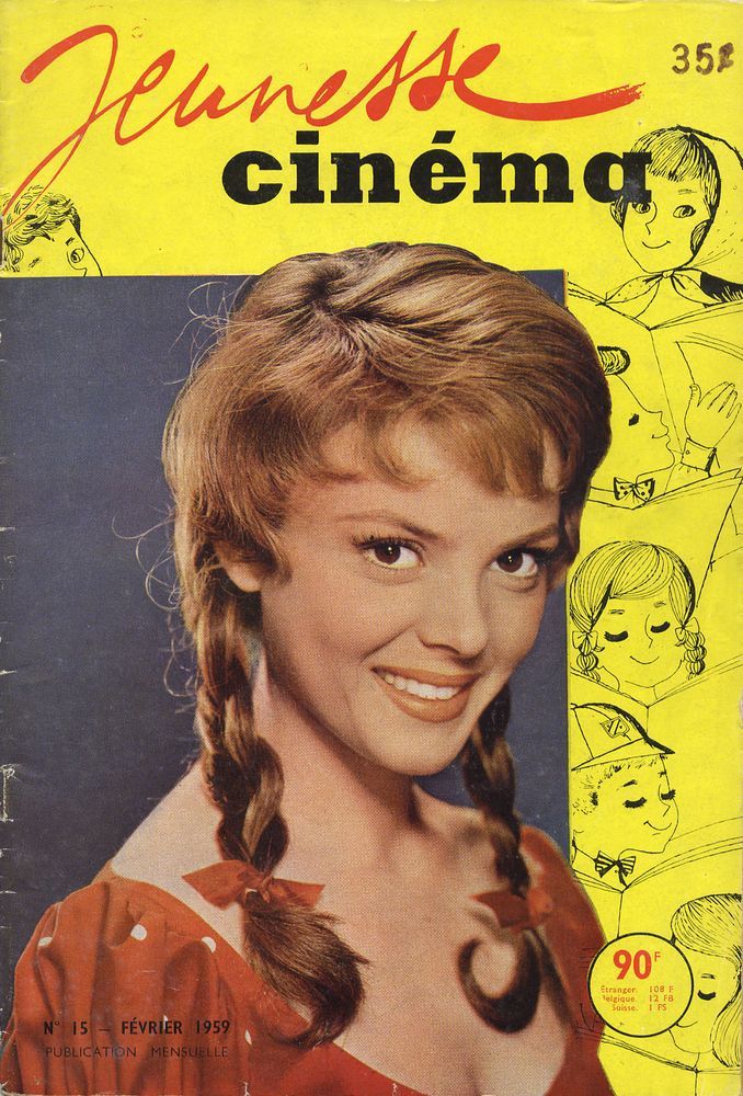 JEUNESSE CINEMA magazine side cover Issue 15 February 1959