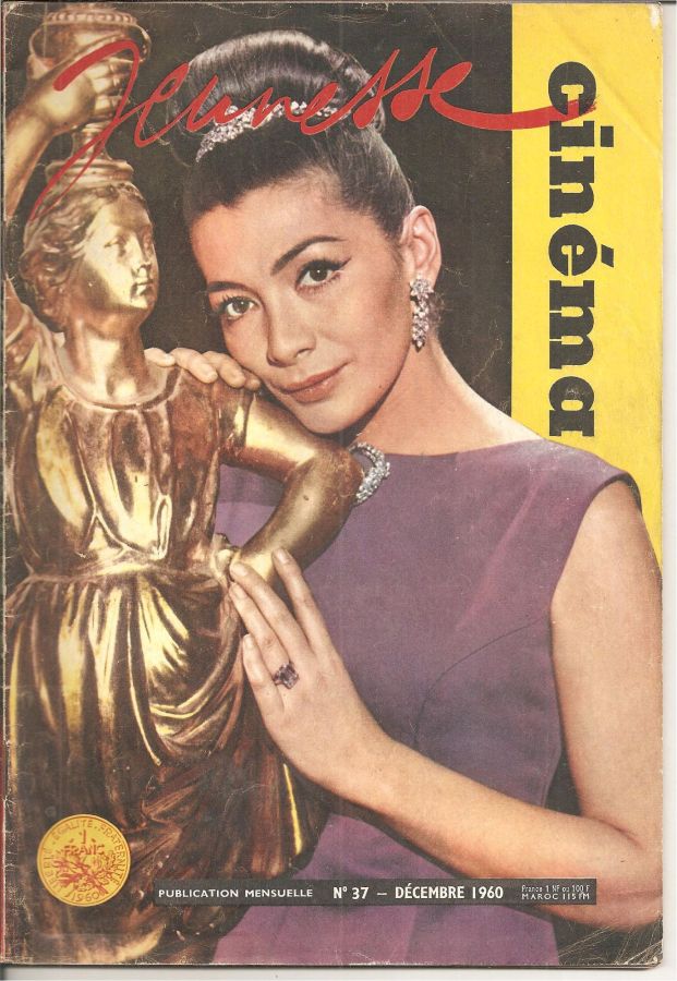 JEUNESSE CINEMA magazine side cover Issue 37 December 1960