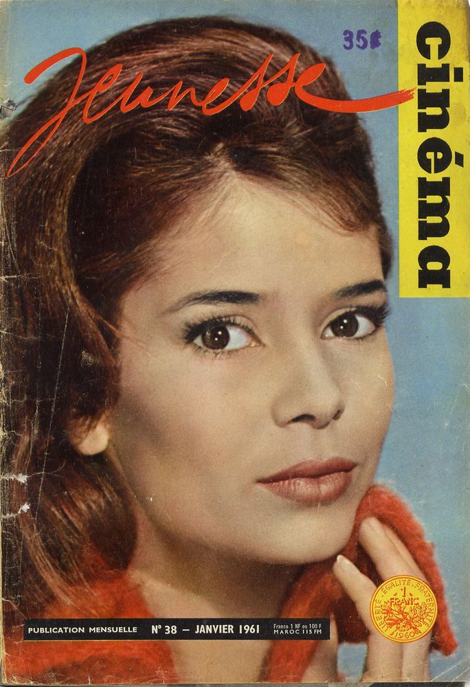 JEUNESSE CINEMA magazine side cover Issue 38 January 1961