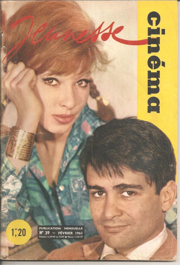 JEUNESSE CINEMA magazine side cover Issue 39 February 1961