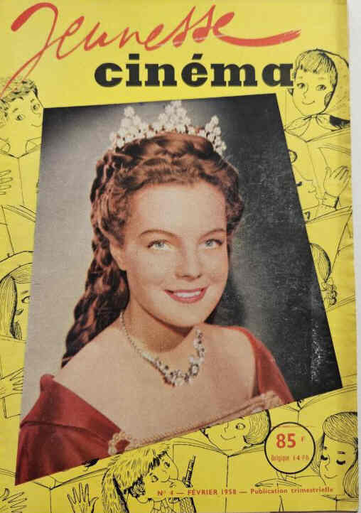 JEUNESSE CINEMA magazine side cover Issue 4 February 1958