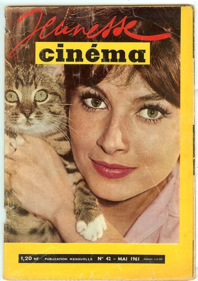 JEUNESSE CINEMA magazine side cover Issue 42 May 1961