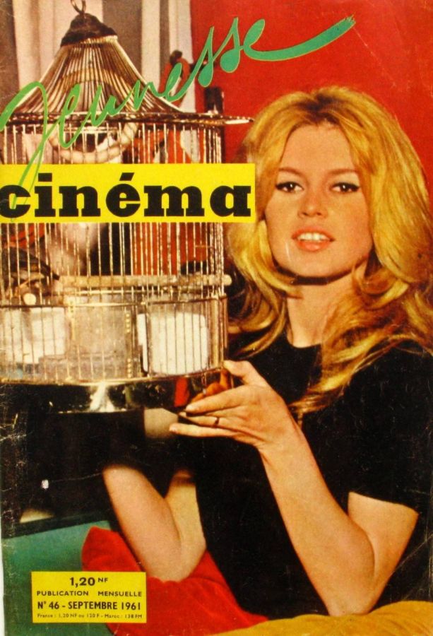 JEUNESSE CINEMA magazine side cover Issue 46 September 1961