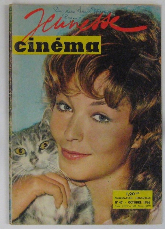JEUNESSE CINEMA magazine side cover Issue 47 October 1961