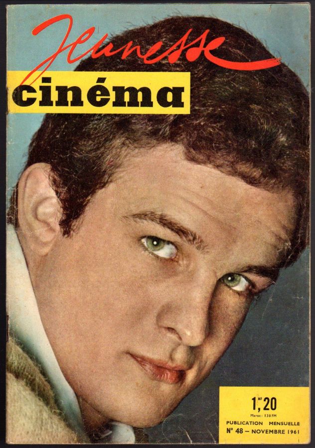 JEUNESSE CINEMA magazine side cover Issue 48 November 1961