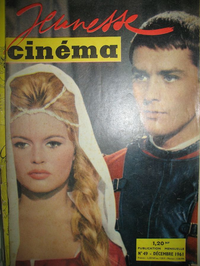 JEUNESSE CINEMA magazine side cover Issue 49 December 1961