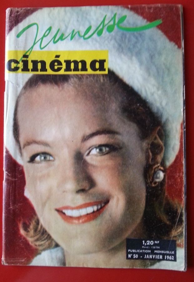 JEUNESSE CINEMA magazine side cover Issue 50 January 1962