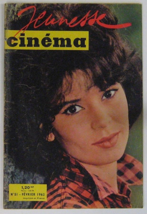 JEUNESSE CINEMA magazine side cover Issue 51 February 1962