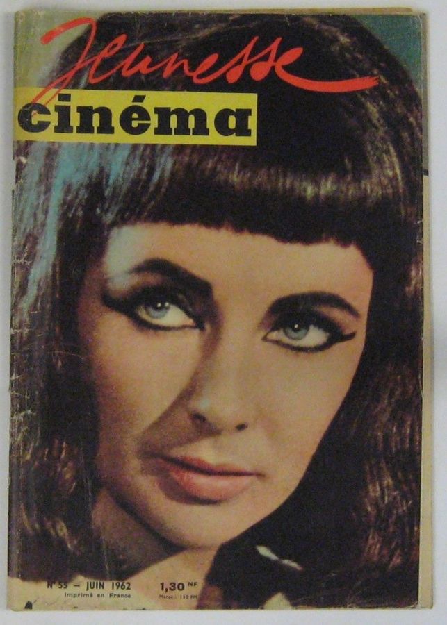 JEUNESSE CINEMA magazine side cover Issue 55 June 1962