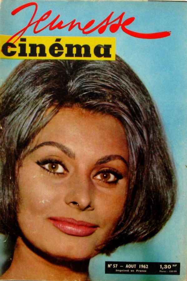 JEUNESSE CINEMA magazine side cover Issue 57 August 1962