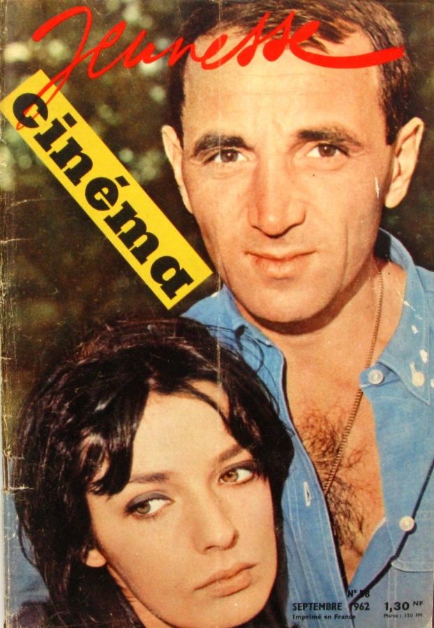 JEUNESSE CINEMA magazine side cover Issue 58 September 1962