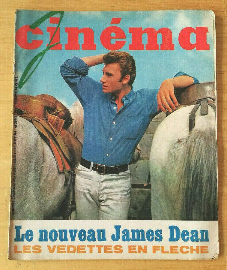 JEUNESSE CINEMA magazine side cover Issue 69 August 1963