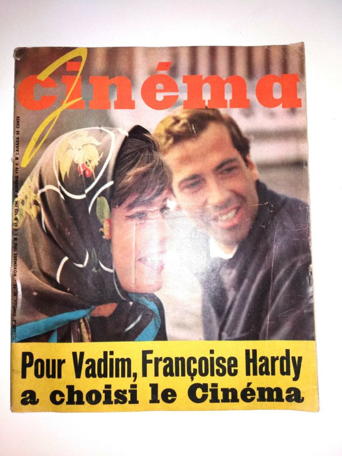 JEUNESSE CINEMA magazine side cover Issue 72 November 1963