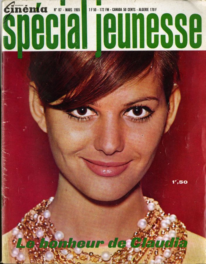 JEUNESSE CINEMA magazine side cover Issue 87 February 1965