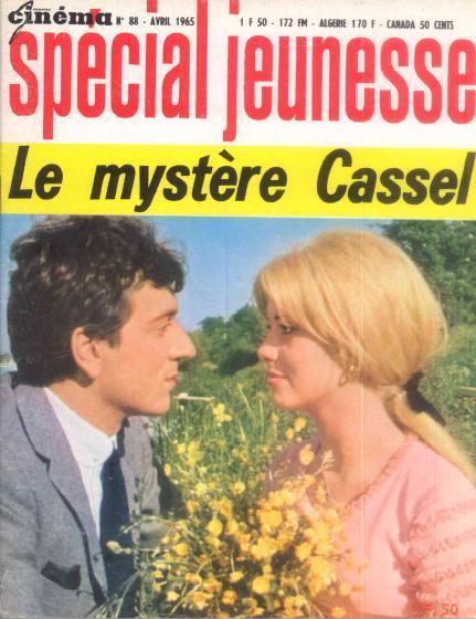 JEUNESSE CINEMA magazine side cover Issue 88 April 1965