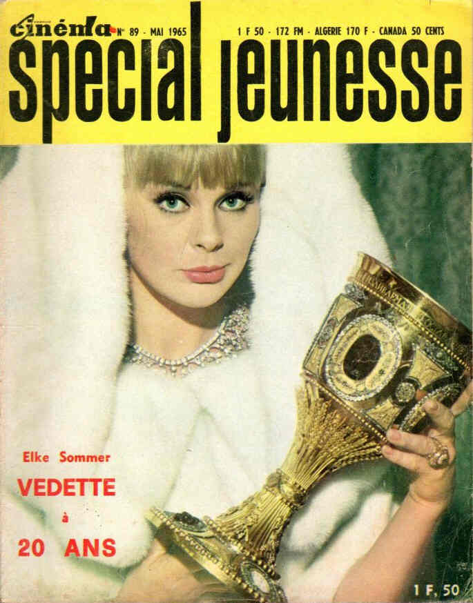 JEUNESSE CINEMA magazine side cover Issue 89 May 1965