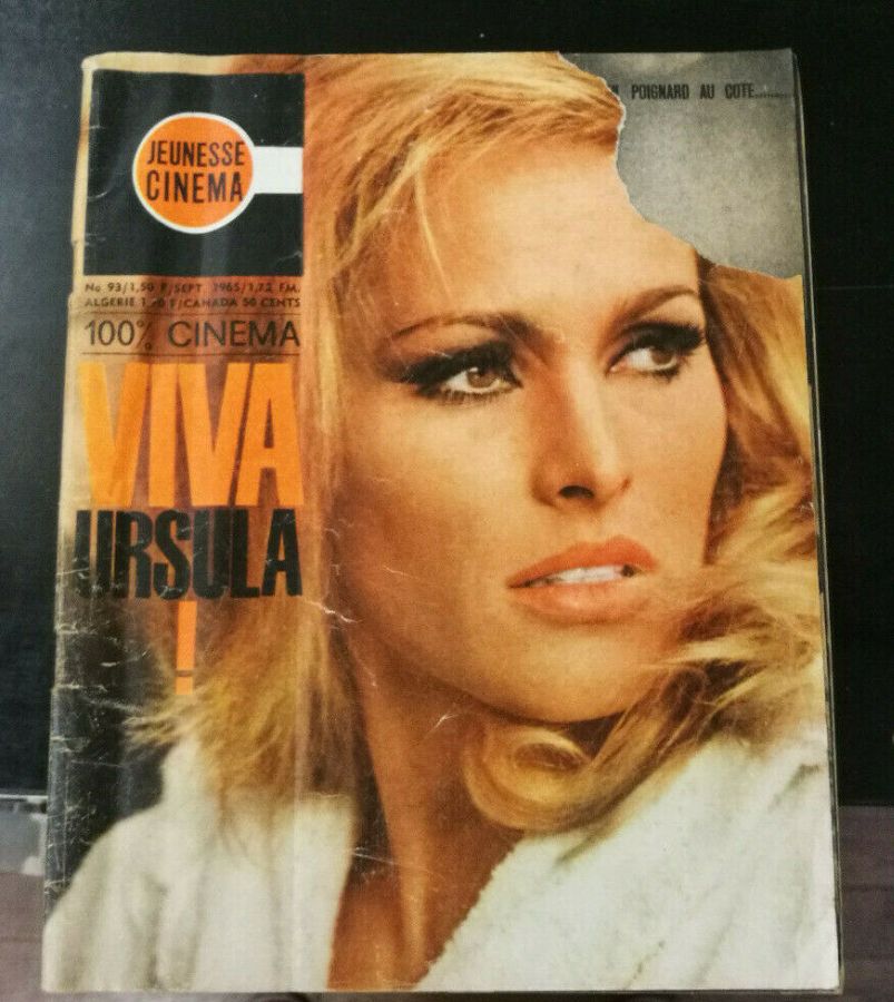JEUNESSE CINEMA magazine side cover Issue 93 September 1965